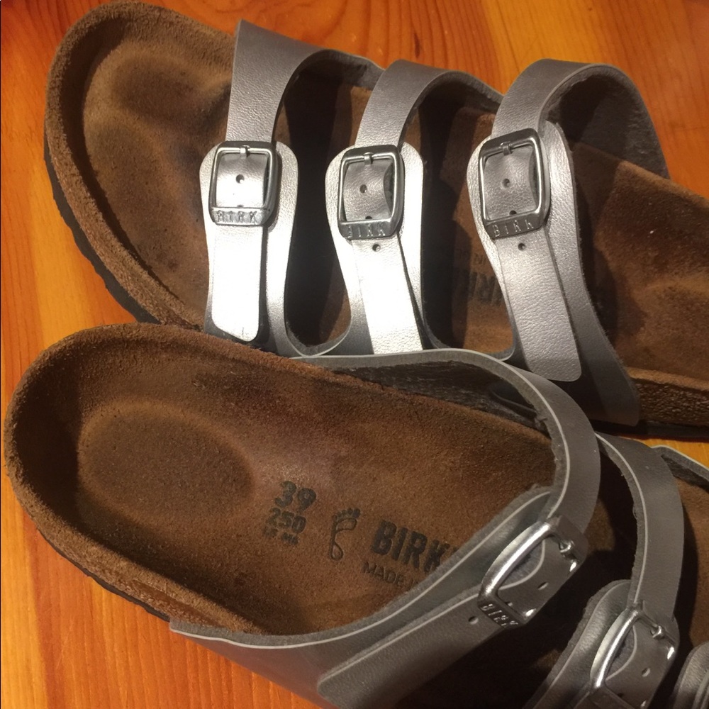 Birkenstock Florida size 39nin Graceful Silver.